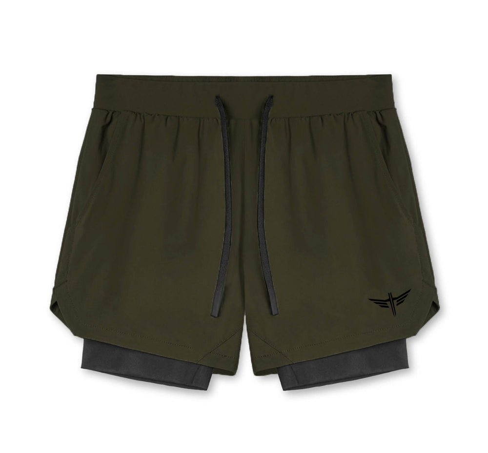 Evolve Shorts Green